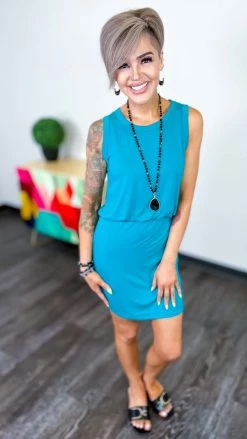 The ZigZag Stripe Green Start Again Dress [NO RETURNS] DRESSES