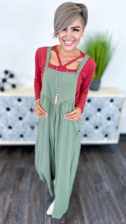 The ZigZag Stripe Green Trip To Tahoe Jumpsuit