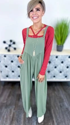 The ZigZag Stripe Green Trip To Tahoe Jumpsuit