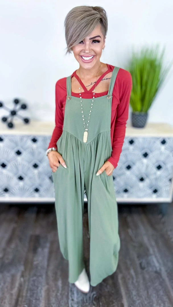 The ZigZag Stripe Green Trip To Tahoe Jumpsuit