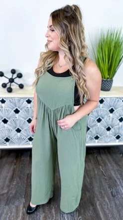 The ZigZag Stripe Green Trip To Tahoe Jumpsuit