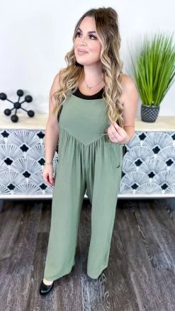 The ZigZag Stripe Green Trip To Tahoe Jumpsuit