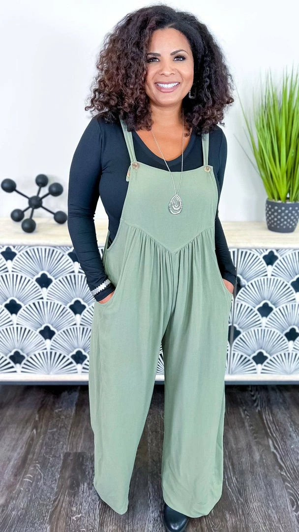 The ZigZag Stripe Green Trip To Tahoe Jumpsuit