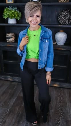 Zenana TOPS & TUNICS Green Twisted Feelings Tank [NO RETURNS]