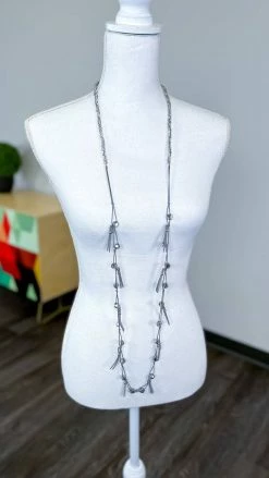 Lost & Found Necklaces Grey Nicki Necklace