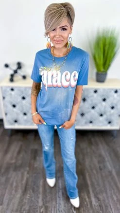 Pink Armadillos Grow In Grace Tee GRAPHIC TEES