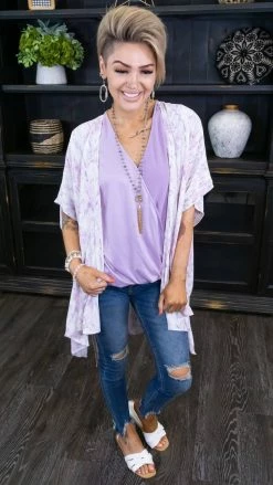 The ZigZag Stripe OUTERWEAR Happy And Content Cardigan