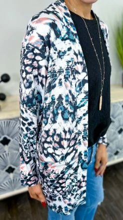 The ZigZag Stripe OUTERWEAR Hear The Beat Cardigan