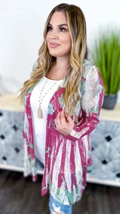 Origami Heart Skips A Beat Cardigan