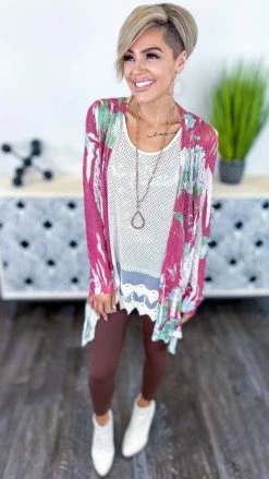 Origami Heart Skips A Beat Cardigan