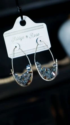 Southern Grace Hematite My Date Night Earrings