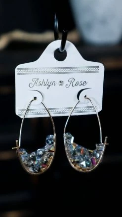 Southern Grace Hematite My Date Night Earrings