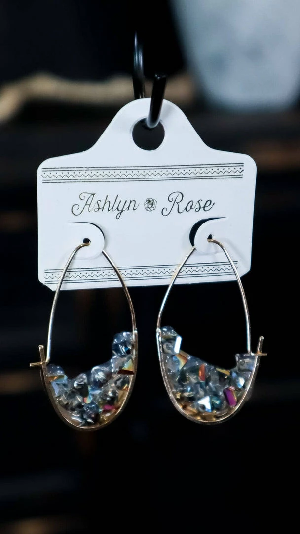 Southern Grace Hematite My Date Night Earrings