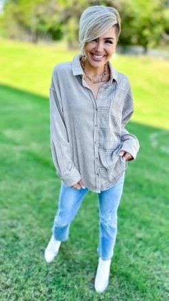 The ZigZag Stripe Shackets Here To Hike Shacket