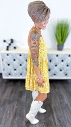 Easel DRESSES Hide Your Feelings Dress