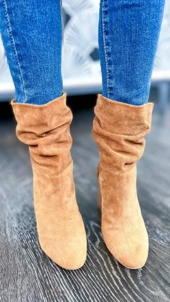 Chinese Laundry Honey Brown Kipper Boots SHOES