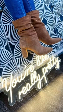 Chinese Laundry Honey Brown Kipper Boots SHOES