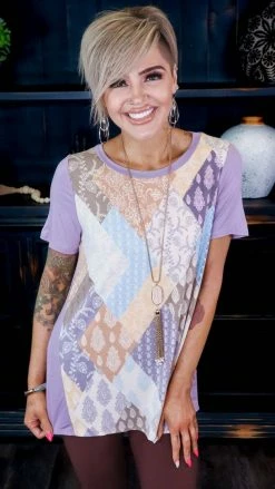 Lovely Melody TOPS & TUNICS I'm A Rarity Top [NO RETURNS]