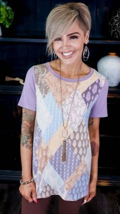 Lovely Melody TOPS & TUNICS I'm A Rarity Top [NO RETURNS]