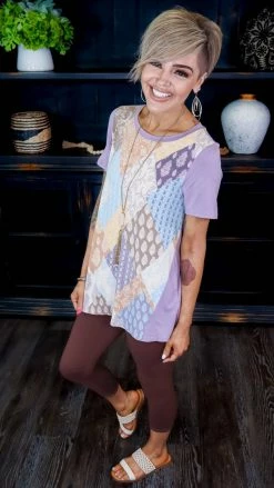 Lovely Melody TOPS & TUNICS I'm A Rarity Top [NO RETURNS]