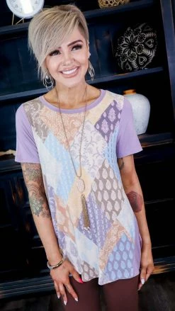 Lovely Melody TOPS & TUNICS I'm A Rarity Top [NO RETURNS]