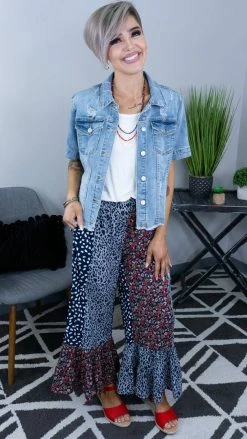 Umgee BOTTOMS Impressed With You Pants [ NO RETURNS ]