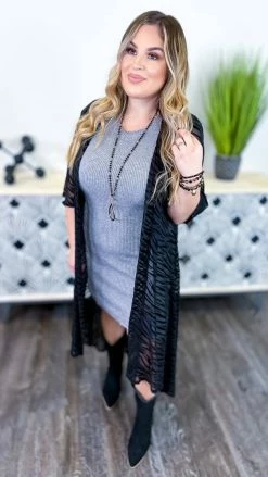 The ZigZag Stripe OUTERWEAR In My Circle Cardigan