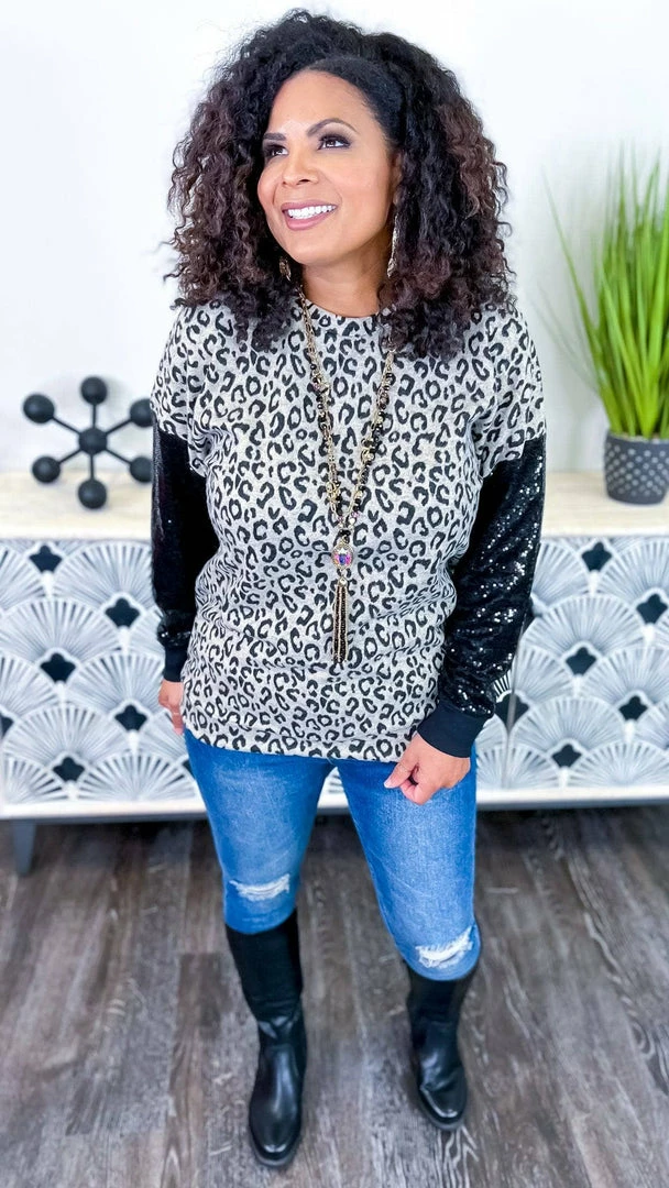 The ZigZag Stripe TOPS & TUNICS Intrigue Me Sweater