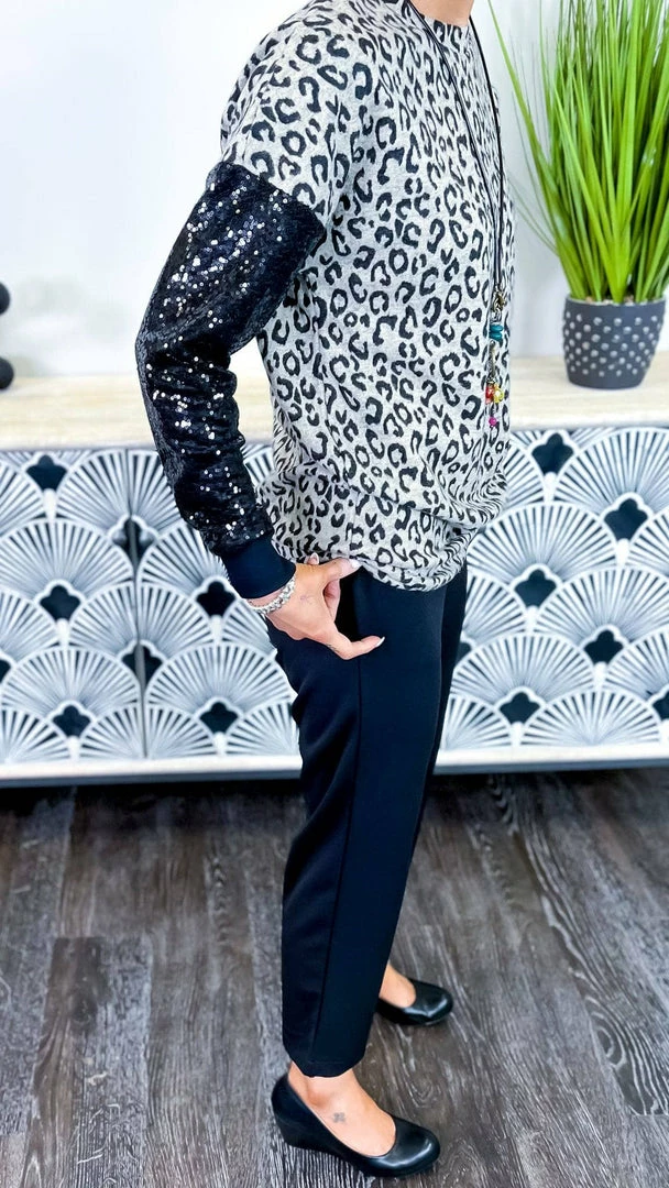 The ZigZag Stripe TOPS & TUNICS Intrigue Me Sweater