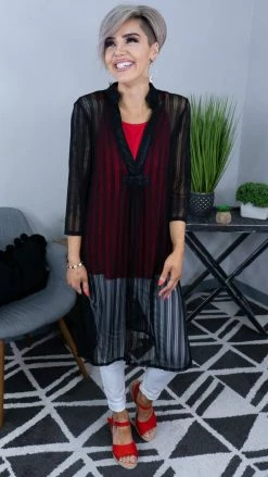 The ZigZag Stripe Island Time Tunic TOPS & TUNICS