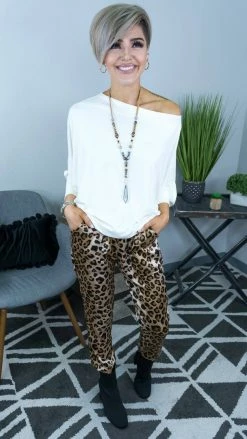 The ZigZag Stripe TOPS & TUNICS Ivory Better Let Go Top [NO RETURNS]