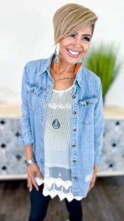 Origami Ivory Joyful Glow Tank TOPS & TUNICS