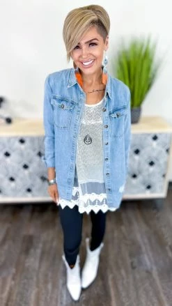 Origami Ivory Joyful Glow Tank TOPS & TUNICS