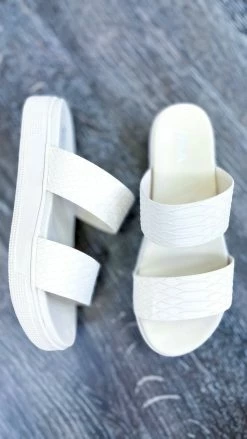 MIA Ivory Saige Platform Sandals