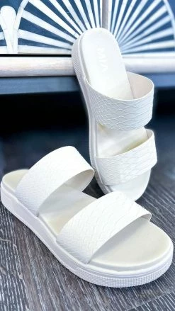 MIA Ivory Saige Platform Sandals