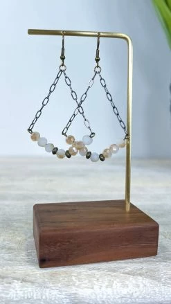 Lost & Found Ivory Sophie Crystal Earrings ACCESSORIES