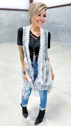 Origami OUTERWEAR Ivory Sway With You Vest