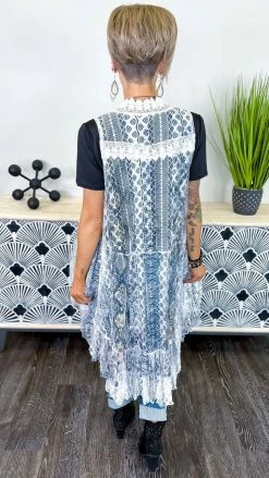 Origami OUTERWEAR Ivory Sway With You Vest