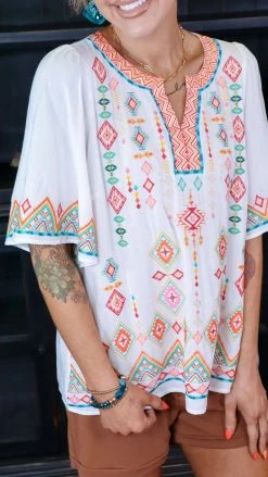 Savanna Jane Ivory Sweet Sunshine Top