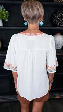 Savanna Jane Ivory Sweet Sunshine Top