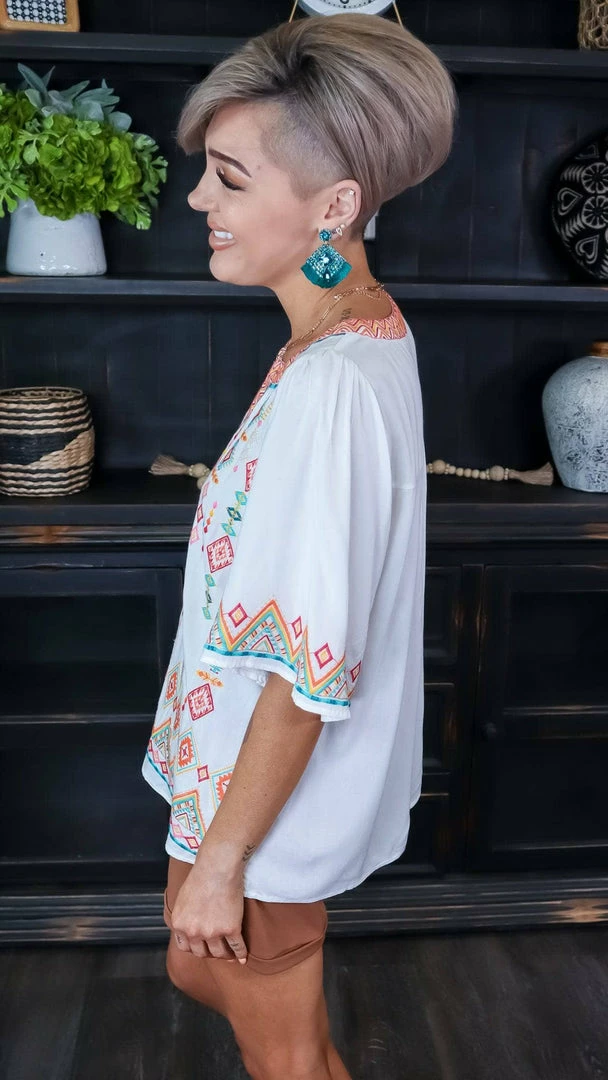 Savanna Jane Ivory Sweet Sunshine Top