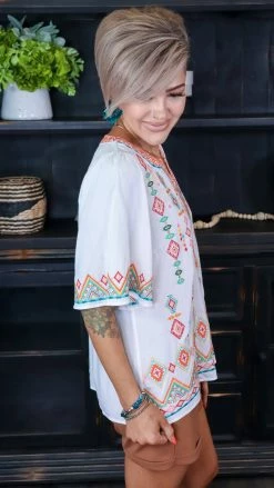 Savanna Jane Ivory Sweet Sunshine Top