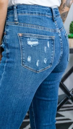 Judy Blue 78100MD Capri Jeans