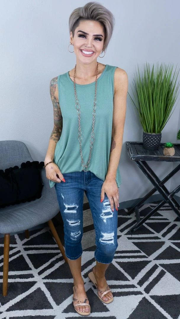 Judy Blue 82271 Capri Jeans BOTTOMS