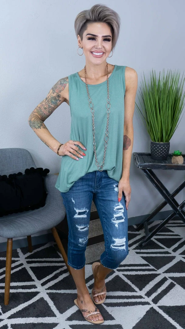 Judy Blue 82271 Capri Jeans BOTTOMS