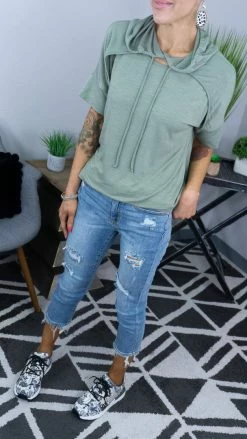 BOTTOMS Judy Blue 82272 Capri Jeans