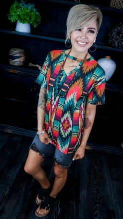 Crazy Train Junky Gypsy Top [NO RETURNS] TOPS & TUNICS