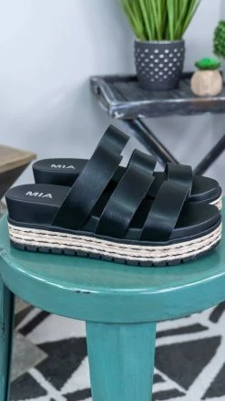 MIA Kaz Platform Sandals SHOES