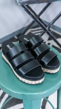 MIA Kaz Platform Sandals SHOES