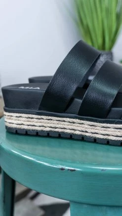 MIA Kaz Platform Sandals SHOES